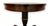 Regency-Style Burl Walnut & Ebony Pedestal Center Table With Marquetry Inlay - Refinished For Sale In Boston - Image 6 of 10
