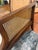 Drexel Heritage Vintage Drexel Heritage Lineage Collection Cane Lounge Chair With New Neutral Upholstery For Sale - Image 4 of 9