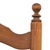 Set of 6 French Provincial Ladderback Dining Chairs With Rush Seats, Oak, Mid-Century For Sale - Image 10 of 18
