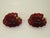Early 20th Century Desert Bowls Venetian Glass Deep Red Delicate Gold Gilding Likely Salviati Pair - Set of 4 For Sale - Image 9 of 15