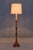 Swedish Modern Floor Lamp in Carved Pine Wood, 1960s For Sale - Image 10 of 13