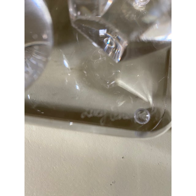 Vintage Lucy Phelps Lucite Sculpture For Sale - Image 10 of 12