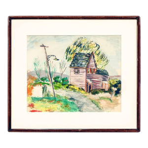Selma Gubin, Country Lane, Farmhouse, Americana