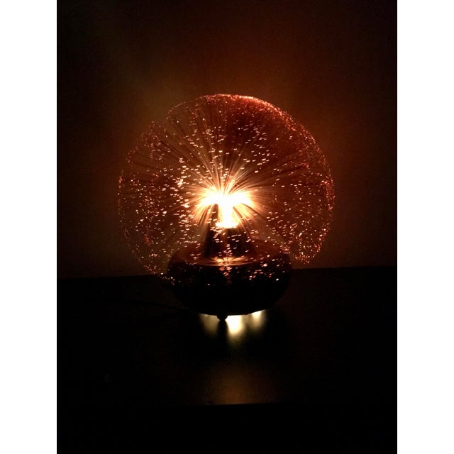 Vintage Fantasia Alpha Rotating Fiber Optic Table Lamp Chairish
