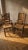 Vintage Wooden Ladder-Back Dining Chairs with Woven Seats, 1940s, Set of 6 For Sale - Image 11 of 11