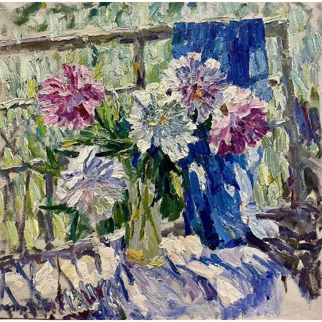 Peonies, pink and white georgij moroz (dneprodzerzinsk, ucraina, 1937 - st. Petersburg, 2015) 1937: he was born in...