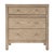 Spritely Home Accent Furniture Nora 25 in. W Rectangular Wood 3 Drawer Nightstand, Light Oak For Sale - Image 4 of 10