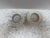 Set of Two White Alabaster Candleholders, a Pair For Sale - Image 4 of 9