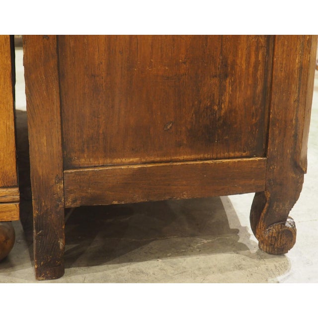 Circa 1800 Carved Oak Buffet From the Area of Mont St. Michel, France For Sale - Image 4 of 18