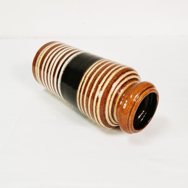 1960s Modernist Ceramic Vase from Scheurich Keramik, Germany, 1960s For Sale - Image 5 of 10