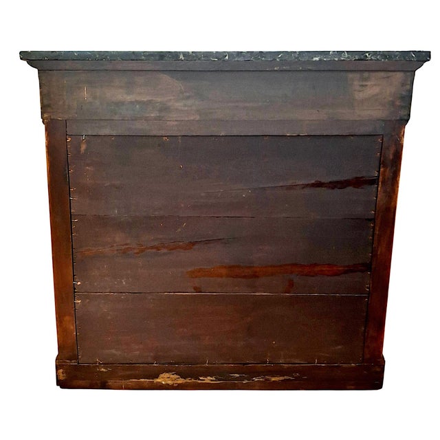 Empire Style Marble Top Console Table by Bedel & Cie of Paris For Sale - Image 14 of 18