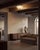 Hana md flush mount in borosilicate glass & brass finish by schwung dimensions: ø 34 x h 18,9 cm materials: borosilicate...