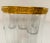 1930s 1930s Art Deco Gold Trimmed Juice Glasses - Set of 5 For Sale - Image 5 of 5