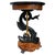 Period Norther Italian Neoclassical Inlaid Walnut and Fruitwood Gueridon Side Table. Wonderful Inlaid Marquetry Top....