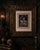 Framed Halloween Lenticular Hologram Portrait of Girl & Doll in Ornate Gold Leaf Frame For Sale In Houston - Image 6 of 6