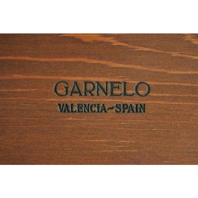 Villa Garnelo French Empire Style Crotch Mahogany 4 Drawer Commode Dresser Chest For Sale - Image 9 of 11