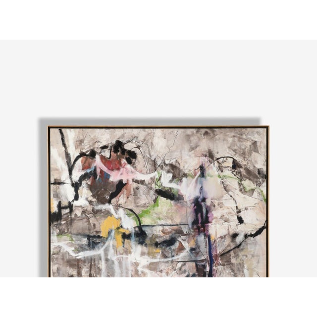 Contemporary Kathi Robinson, Contemporary, Acrylic, Oil, Large Abstract Painting, Usa, 21st C For Sale - Image 3 of 10