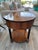 Brown 1980’s Vintage Round Side Table For Sale - Image 8 of 11
