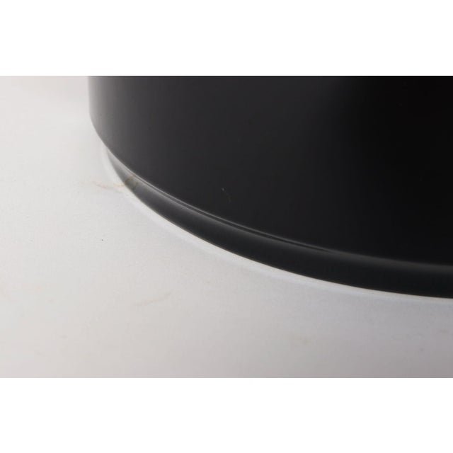 Mid Century Modern Black Vinyl and Teak Insulated Ice Bucket by Georges Briard For Sale - Image 15 of 18