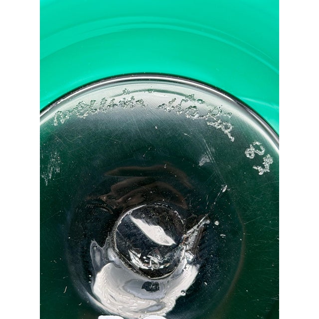 Murano Glass Bowl by Paolo Venini for Venini, 1989 For Sale - Image 9 of 10