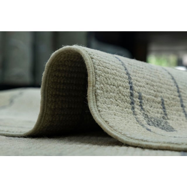 Textile Oushak Rug 12'8" x 15'3" #17848 For Sale - Image 7 of 8