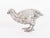 Antique Belgian Silver Grouse Game Birds, 19th Century, Set of 2 For Sale - Image 5 of 18