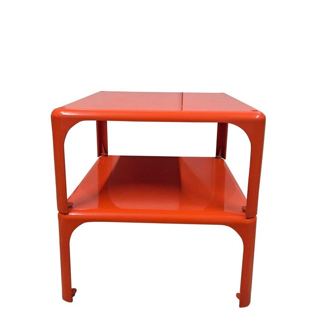 Demetrio 45 Modular Side Tables by Vico Magistretti for Artemide, 1970s, Set of 2 For Sale - Image 17 of 18