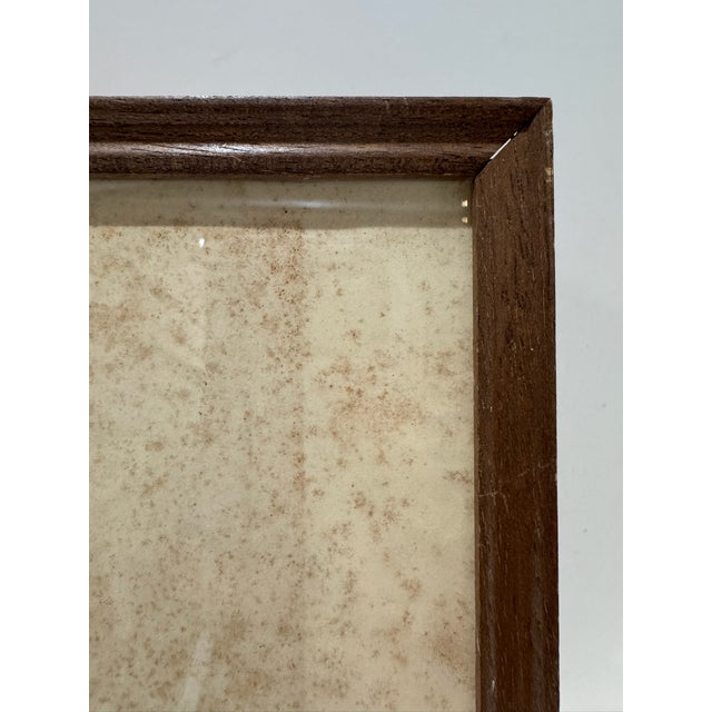 Mid 20th Century Eugene Speicher Signed Original Pencil Drawing Portrait Figure at Table For Sale - Image 4 of 5