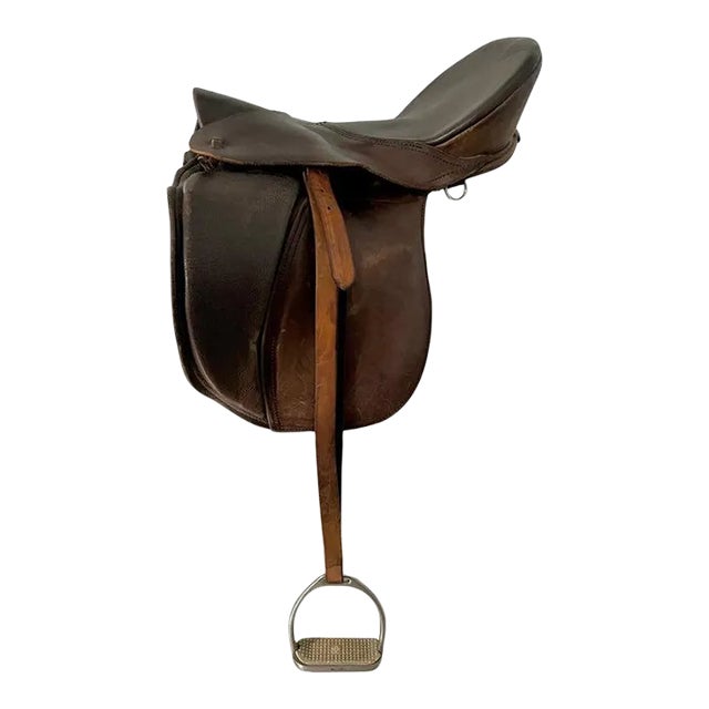 Leather English Riding Saddle For Sale