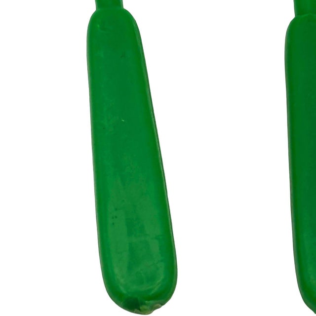 Glass 1980s 21 Piece Mid-Century Tropical Hula Girl & Flamingo Cocktail Swizzle Sticks For Sale - Image 7 of 18