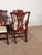 Set of 8 Maitland Smith Mahogany Chinese Chippendale Medallion Dining Chairs For Sale - Image 9 of 16