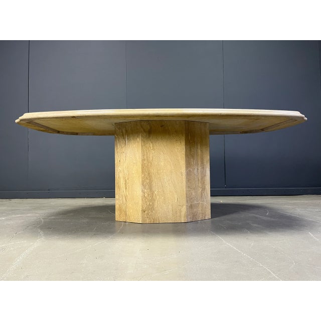 1970s Vintage Marble Dining Table, 1970s For Sale - Image 5 of 9