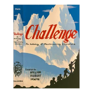 1940s Book Jacket Illustration Mountaineering Anthology