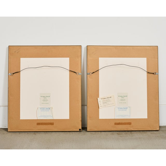 Pair Jacques Barraband Hand Colored Ornithological Bird Prints For Sale - Image 16 of 17