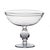Contemporary Optic Footed Compote For Sale - Image 3 of 3