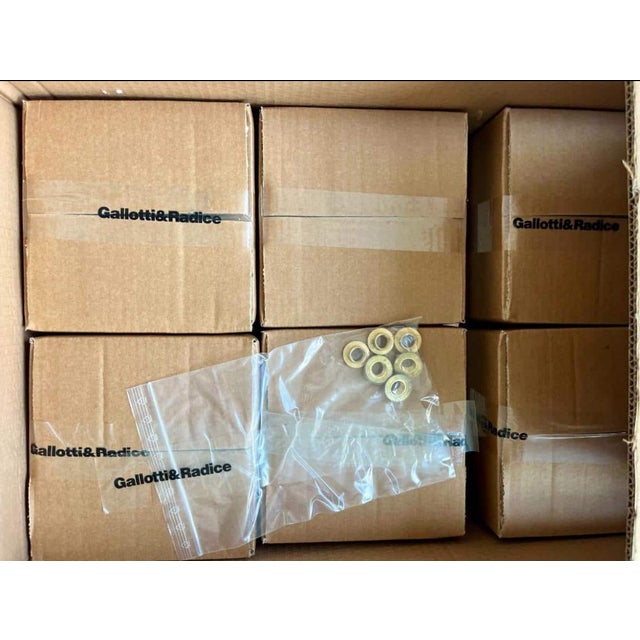 2020s Gallotti & Radice Diantha 6-Light Suspension Light by Massimo Castagna | Brand New in Original Box For Sale - Image 5 of 5