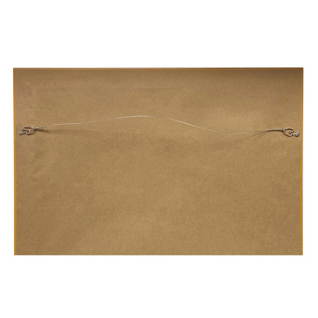 Framed Civil War Themed Sailor's Woolie Print For Sale - Image 4 of 4