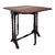 Small Victorian Teak and Mahogany Gateleg Side Table, 1890s For Sale - Image 10 of 10