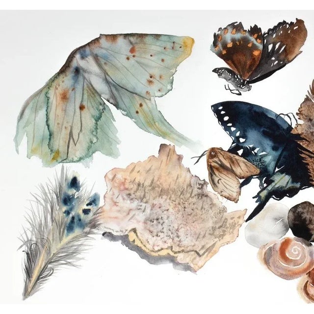 Original watercolor painting on 140 lb Arches cold press paper Artist: Elizabeth Becker Year: 2024 Image and Paper Size:...