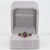Modern 4.4Ct Purple Garnet Ring With Tsavorite Accents in Solid 14k Gold, 10x7.6mm For Sale - Image 3 of 9