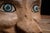 Paper Early 20th Century Papier Mache Carnival Character Mask For Sale - Image 7 of 15
