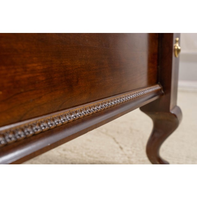 Wood Thomasville King Size Cherry 4 Post Poster Bed For Sale - Image 7 of 14