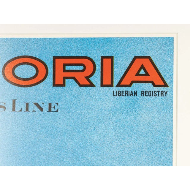 Paper MS Victoria Poster, 1960s For Sale - Image 7 of 14