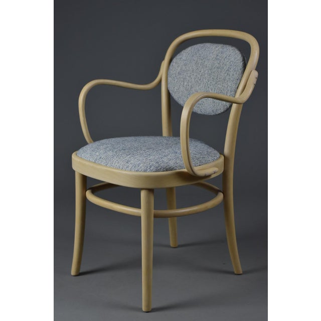 Midcentury Modern Dining Bentwood Chairs from Gemla Möbler, 1970s, Set of 4 For Sale - Image 9 of 17
