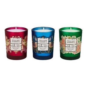 William Morris Scented Candles - Set of 3