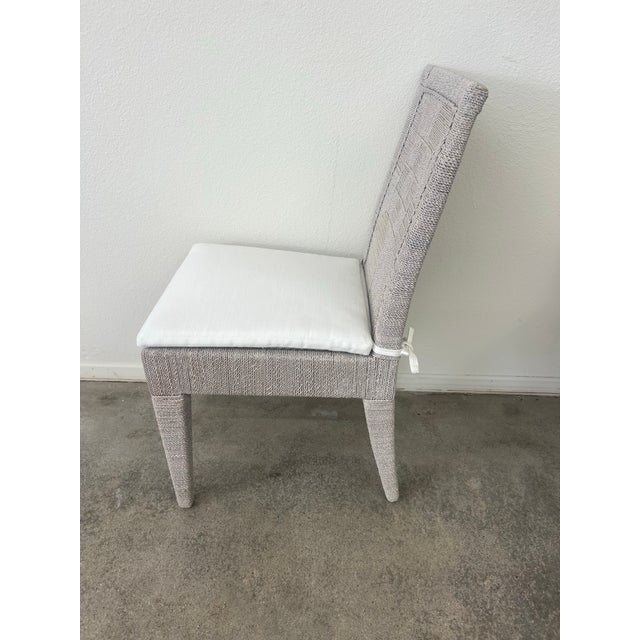 Palecek Woven Dining Chairs - Set of 6 For Sale In Los Angeles - Image 6 of 8