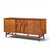 Mid-Century Modern Broyhill Brasilia Mid Century Walnut and Brass Lowboy 9 Drawer Dresser For Sale - Image 3 of 10