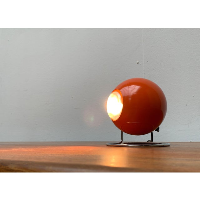 Mid-Century Space Age Globe Table Lamp from Erco, 1970s For Sale - Image 17 of 18