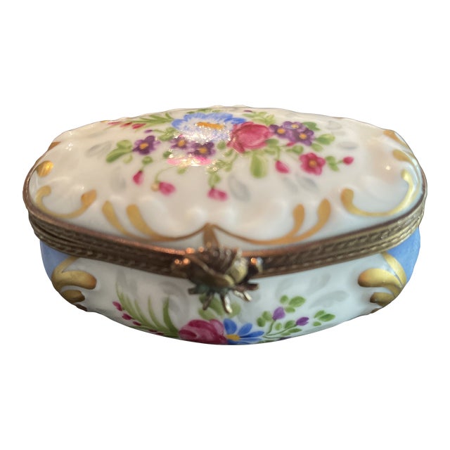 Limoges Romance Pont Main Box For Sale