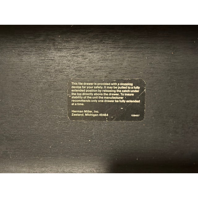 Peter Protzman for Herman Miller Zebrawood & Chrome Desk, Tubular Collection, 1970-1971 For Sale - Image 17 of 17